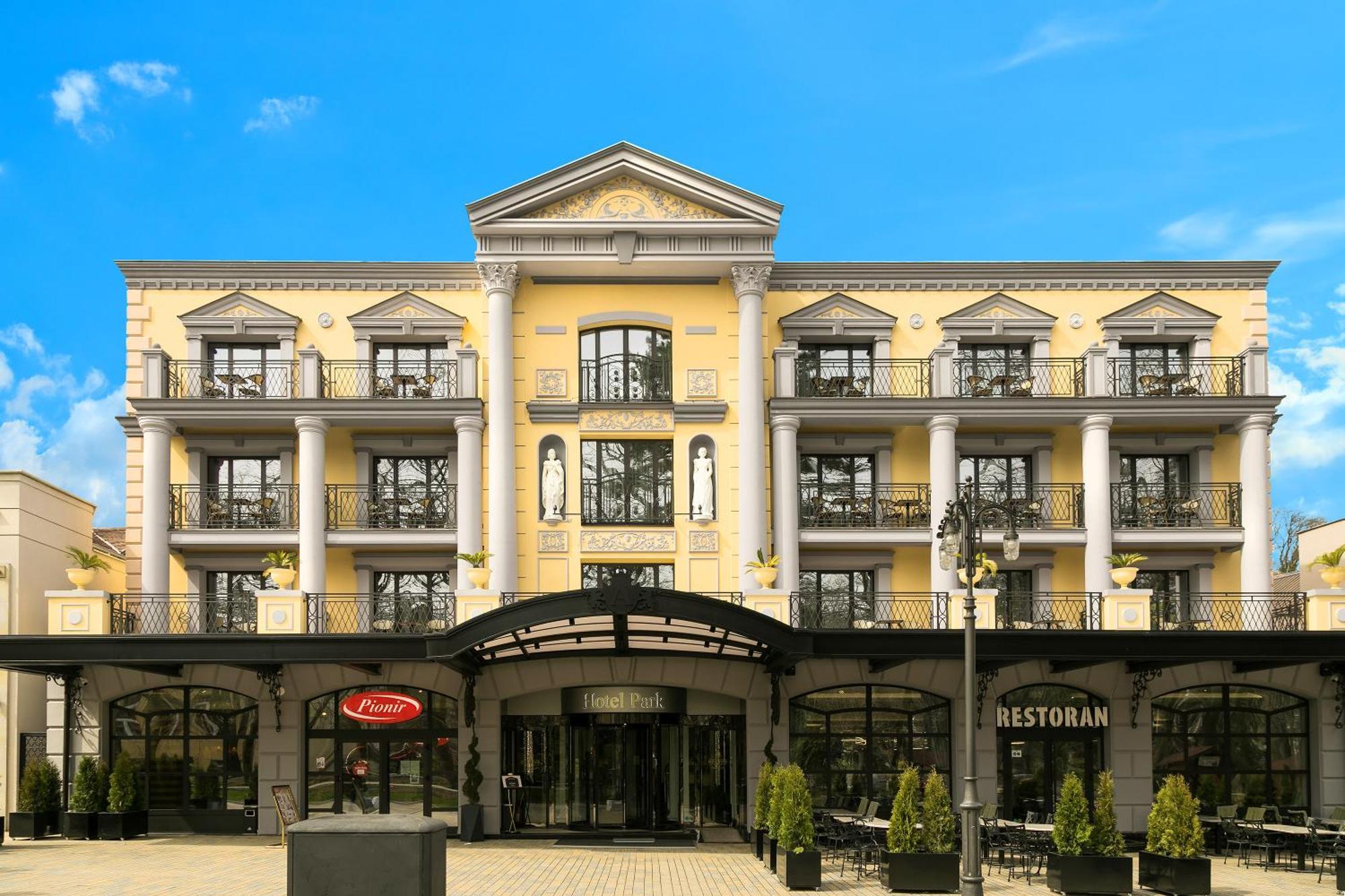 A Hoteli - Hotel Park Врнячка-Баня Экстерьер фото